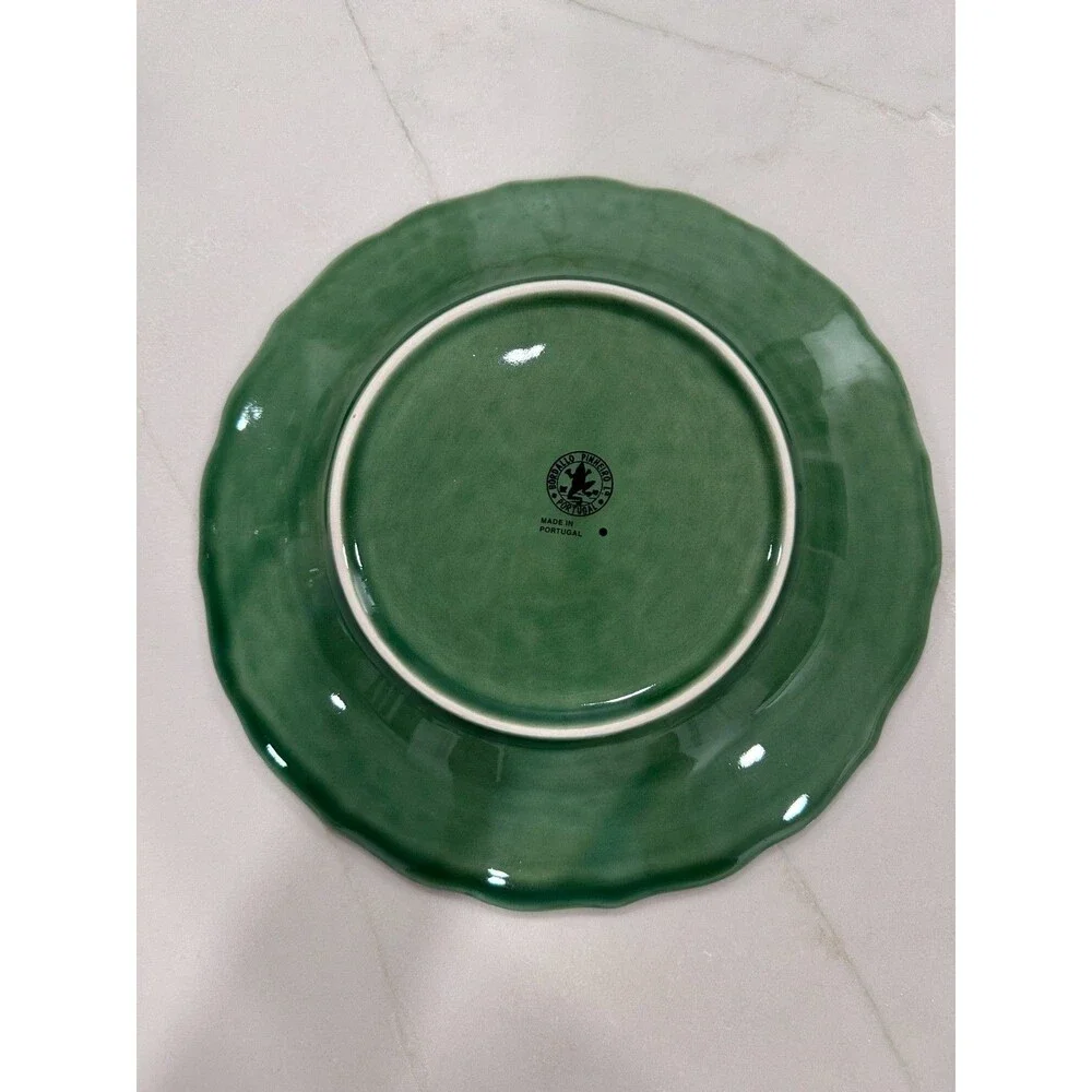 Bordallo Pinheiro Pig Acorns Plate 9.25
